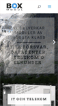 Mobile Screenshot of boxmodul.se